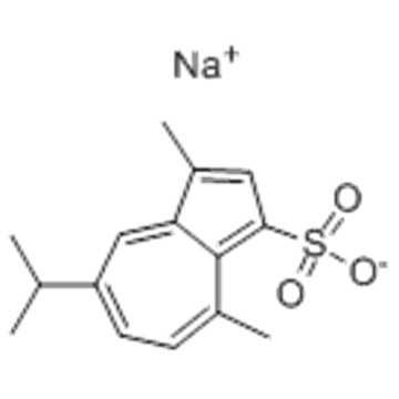 1-Azulenesulfonic acid,3,8-dimethyl-5-(1-methylethyl)-, sodium salt (1:1) CAS 6223-35-4