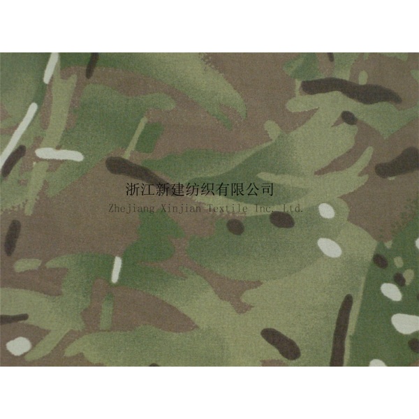 100% Nylon Taslon Camouflage Fabric for UK