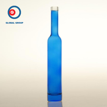 Wine Bottle Narrow Mouth and Blue Printing