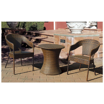 Rattan Furniture Bistro Dining Set for Balcony