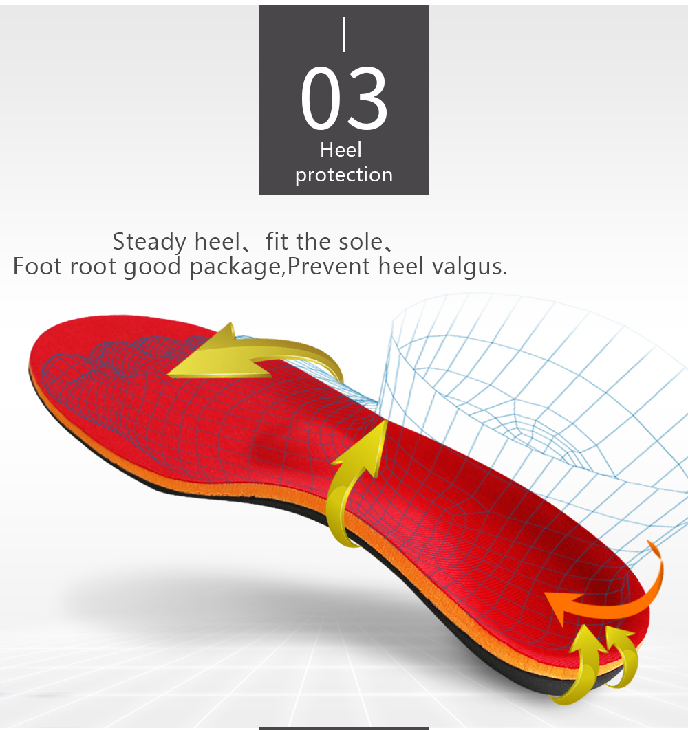 Flat feet insoles