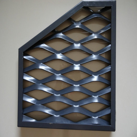 Plastic Coated Expanded Metal Mesh For Decoration