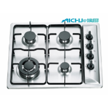 Stainless Steel Gas Cooker With 4 Burners