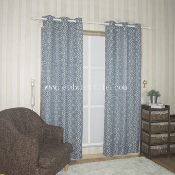 american style embossed  curtain fabric
