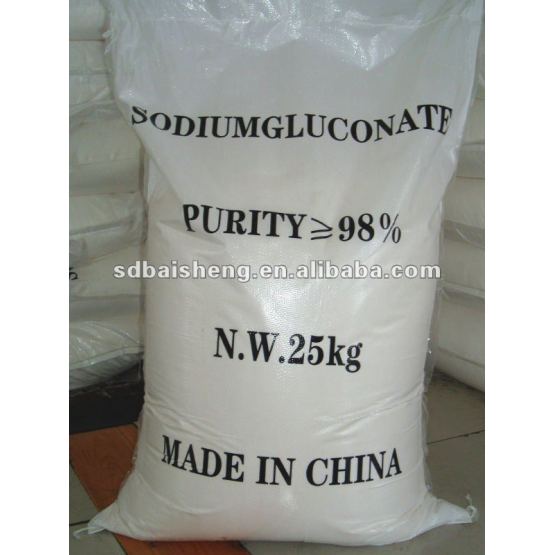 Chinese 99% Purity 25kg Sodium Gluconate