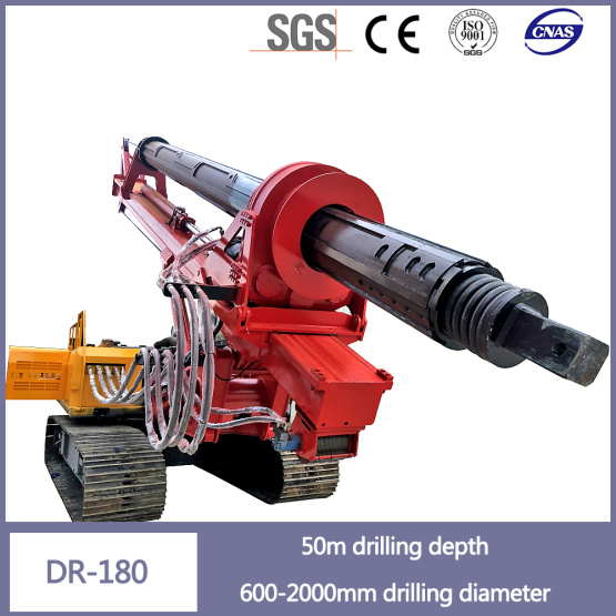 Stable Performance Hydraulic Rotary Pile Drilling Rig