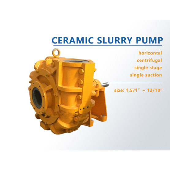 Sic Ceramic Heavy Duty Slurry Pump