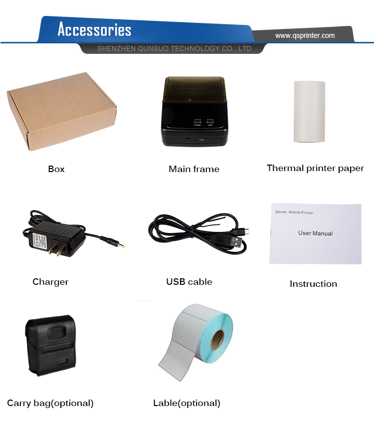 Thermal Printer Bluetooth 5801 4