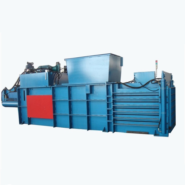 Corrugated cardboard hydraulic baling press machine