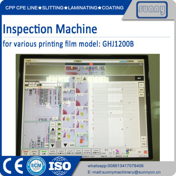 Label inspection machine quality checking machine