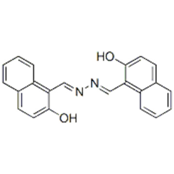 1-Naphthalenecarboxaldehyde,2-hydroxy-, 2-[(2-hydroxy-1-naphthalenyl)methylene]hydrazone CAS 2387-03-3
