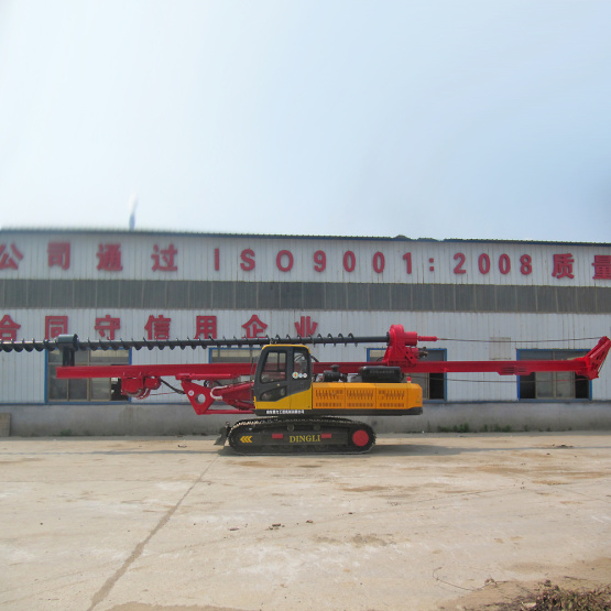 Long Auger Pipe Rotary Drilling Rig Machine