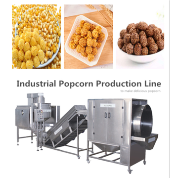 Butter popcorn production line for sale