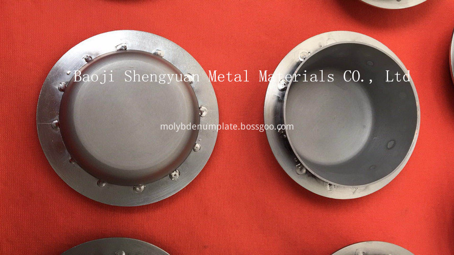 high temperature resistance spinning Molybdenum Crucible1