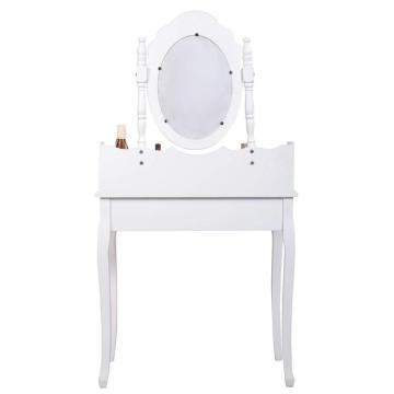China High Quality bedroom Makeup Dressing price Table, White