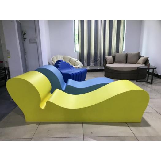 European Style Outdoor Lounge PU Foam without Frame