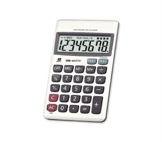 Handheld Calculator of TAX