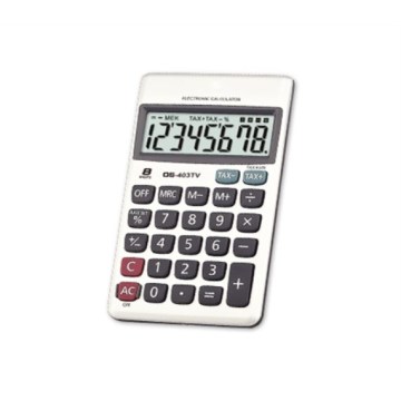 8-digit handheld calculators with pocket series