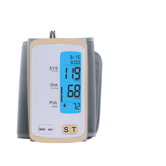 Automatic Blood Pressure Monitor Connected to Computer