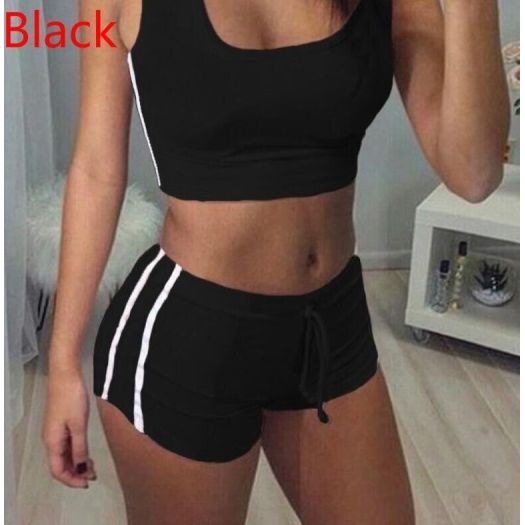 Women's Sexy Stretchy Bodycon Low Cut Sports Tracksuits
