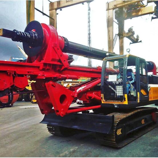 high quality 50-70 meters deep rotarydrilling rig