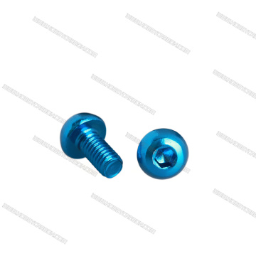 Anodized 7075 Aaluminum With Round Hex Head Screws