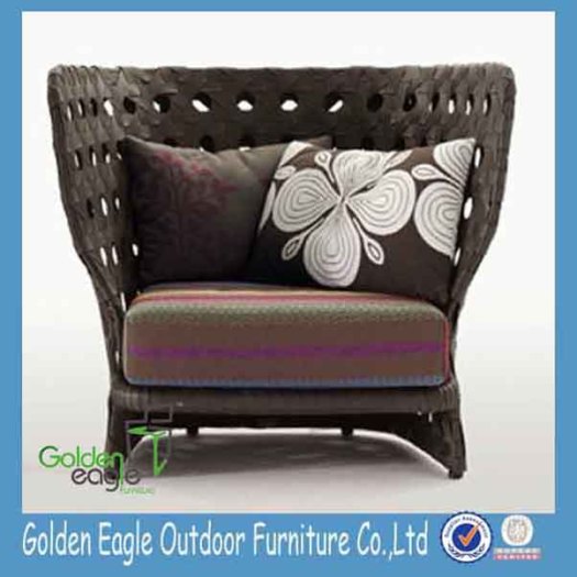 high quality rattan sectional sofa/double divan sofa set