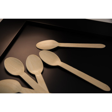 Flatware wooden spoon cutlery