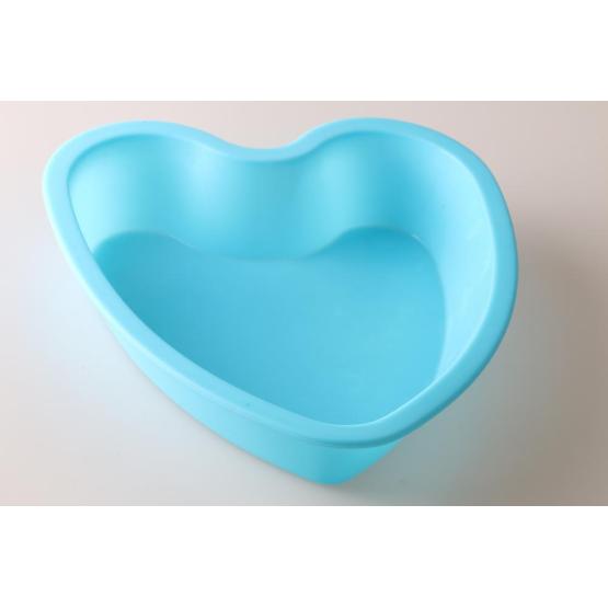 Heart shape silicone baking mold