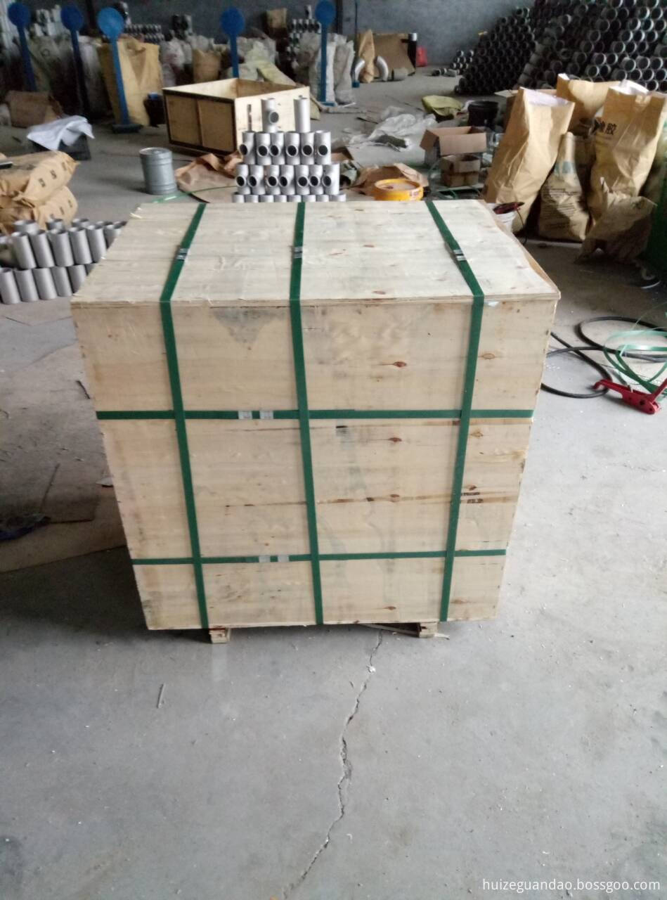 wooden case for slip on flange