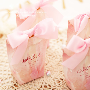 Small pink fancy indian gift boxes