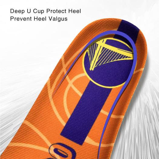 Basketball PU Foam Soft sport shoe pad insoles