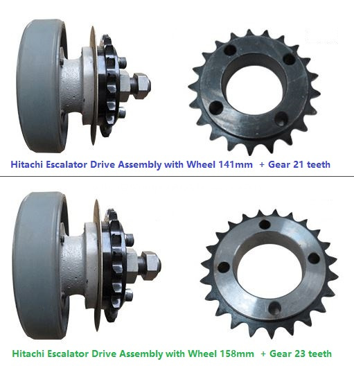 Hitachi Escalator Drive Assembly