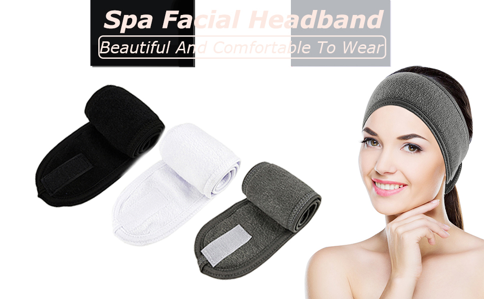 facial spa headband