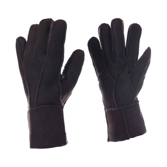 100% australia genuine outdoor sheepskin warm gloves