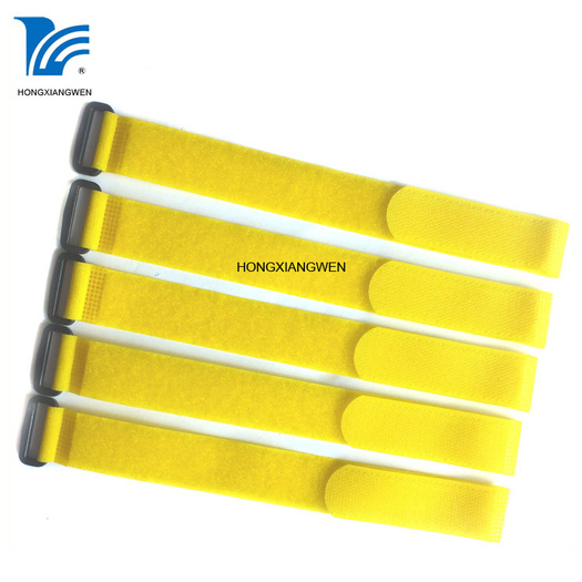 Colorful Custom Logo Hook And Loop Cable Tie