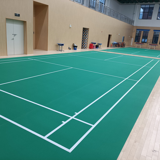 badminton court plastic floor mat