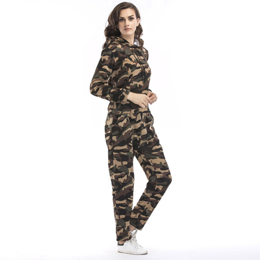 Women's Camouflage Sports Leisure Two-Piece Sets