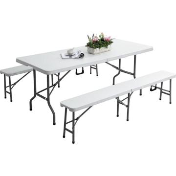 high class 6 ft outdoor folding table