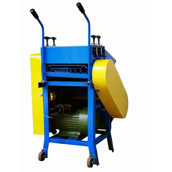 drill operated wire stripping machine