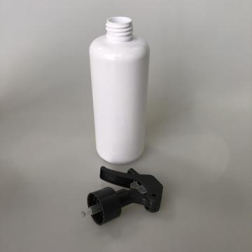 round PET bottle with gun pump 250ml