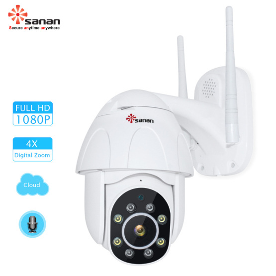 Auto Tracking 4X PTZ IP Speed Dome Camera