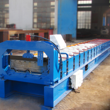 Factory customized 788mm width joint hidden metal plate rolling machine