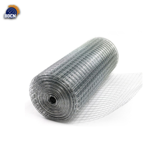 Welded wire mesh roll for bird cages