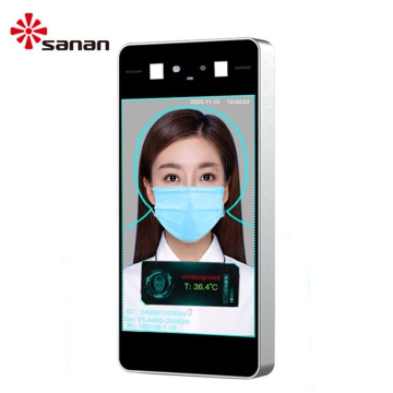 Cheap 8 Inch Facial Recognition with Thermometer Display