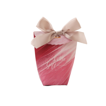 Cute red wedding favor boxes