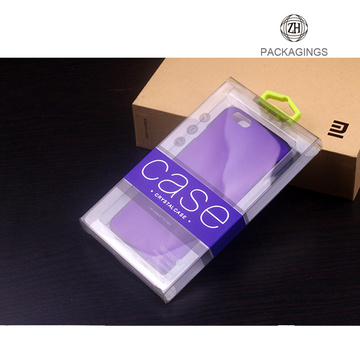 Box for cell phone case blister packaging