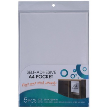 Self Adhesive A4 Pocket