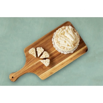 Large Cheese and Charcuterie Board, Use as Appetizer Serving Board or Pizza Board Crafted From Beautiful Acacia