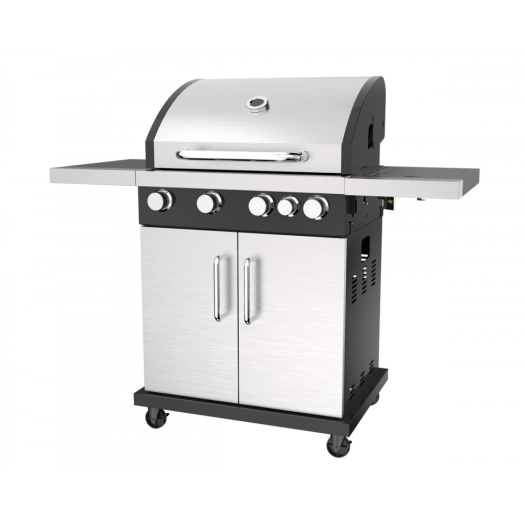 Gas Barbecue Grill with Cupboard